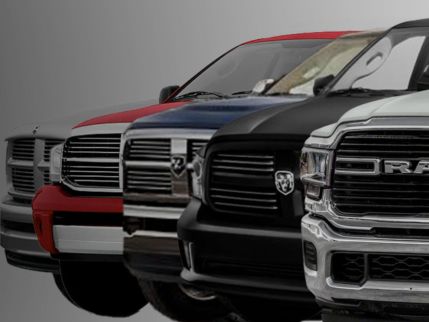 The Dodge Ram Over the Years: Four Generations of Success